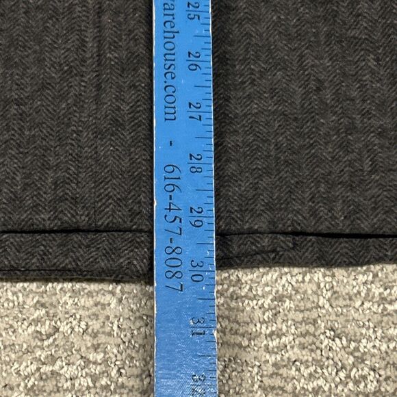 Abercrombie & Fitch Pea Coat Womens Small Wool Blend Herringbone Double Breasted - Picture 11 of 11